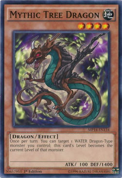 Mythic Tree Dragon Card Front