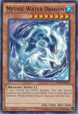 Mythic Water Dragon Card Front