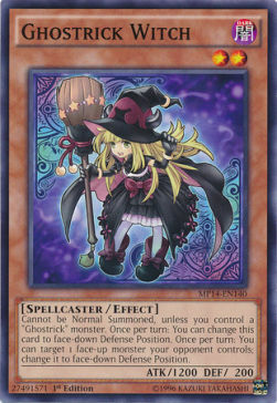 Ghostrick Witch Card Front