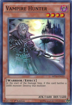 Vampire Hunter Card Front