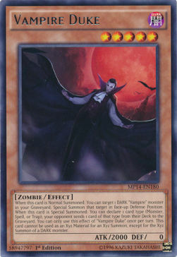 Duca Vampiro Card Front