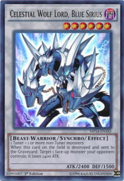 Celestial Wolf Lord, Blue Sirius · Ultra Rare 183