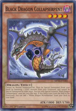 Drago Nero Crolloserpente Card Front