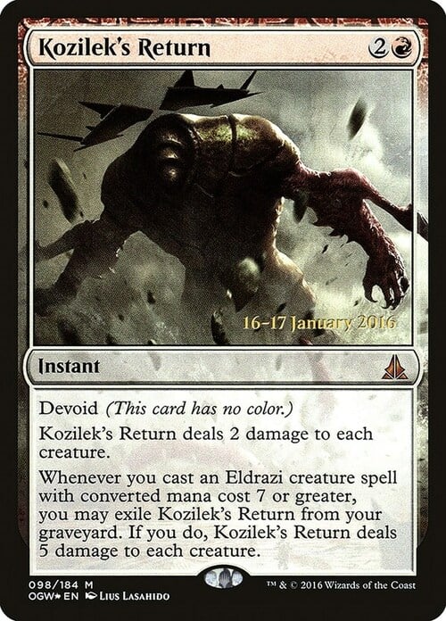 Kozilek's Return Card Front