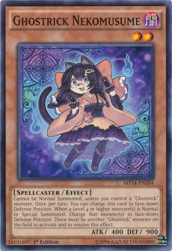 Ghostrick Nekomusume Card Front