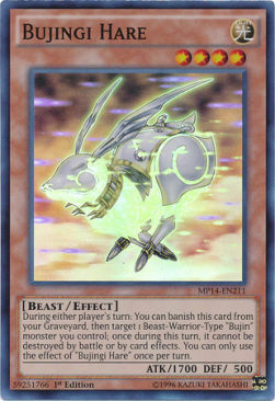 Bujingi Hare Card Front