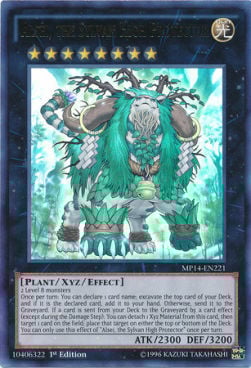 Alsei, the Sylvan High Protector Card Front