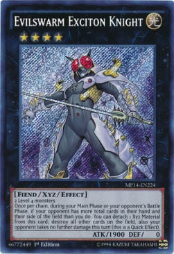Evilswarm Exciton Knight Card Front