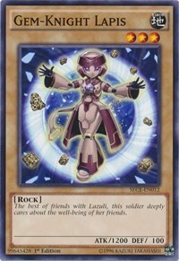 Gem-Knight Lapis Card Front