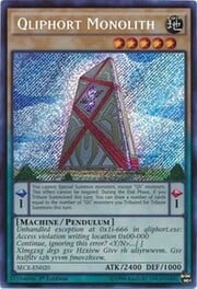 Qliphort Monolith · Secret Rare 020sec
