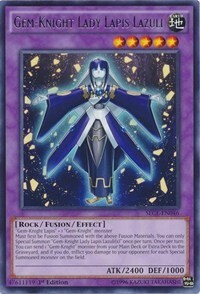 Gem-Knight Lady Lapis Lazuli Card Front