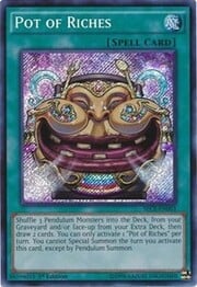 Pot of Riches · Secret Rare 063sec