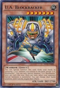 U.A. Bloccatore Card Front