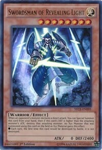 Swordsman of Revealing Light Card Front