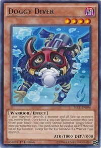 Doggy Diver Card Front