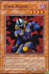 Cyber Raider Card Front