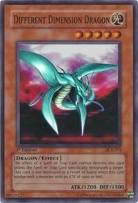 Different Dimension Dragon Card Front