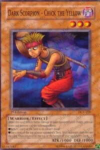 Dark Scorpion - Chick the Yellow Card Front