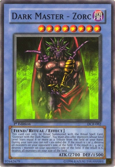 Maestro Oscuro Zorc Dark Crisis Yu Gi Oh CardTrader