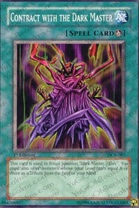 Contract with the Dark Master Card Front