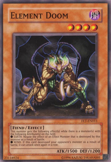 Demone Elementale Card Front