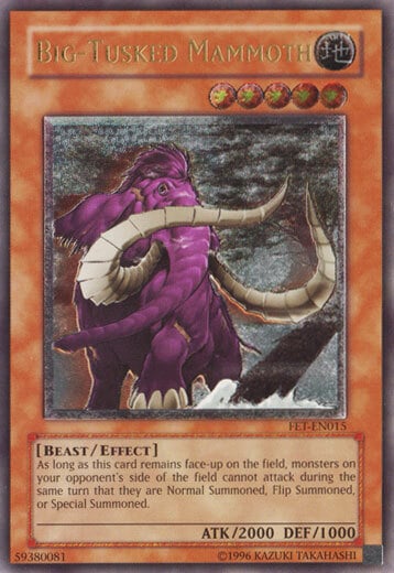 Big-Tusked Mammoth Card Front