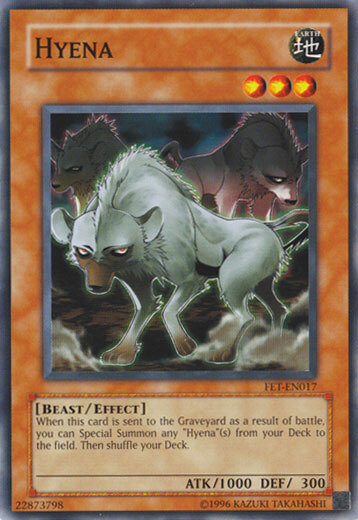 Hyena Card Front