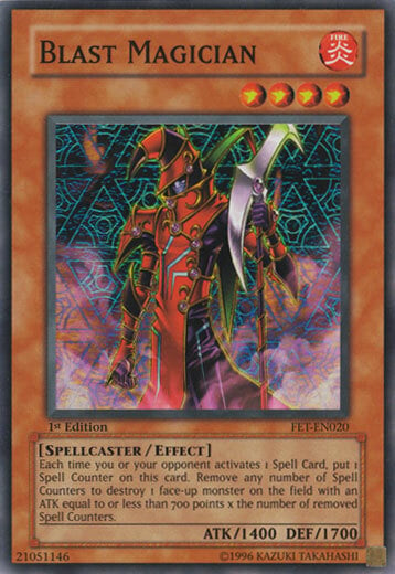 Blast Magician Card Front