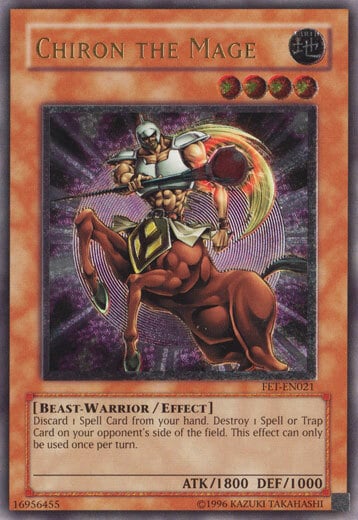 Chiron the Mage Card Front