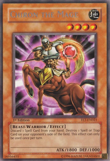 Chiron the Mage Card Front