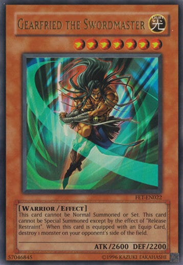 Gearfried the Swordmaster Card Front