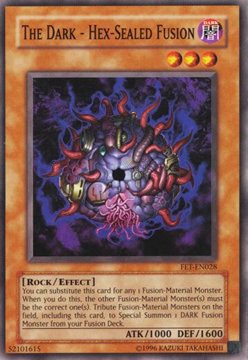 The Dark - Hex-Sealed Fusion Card Front