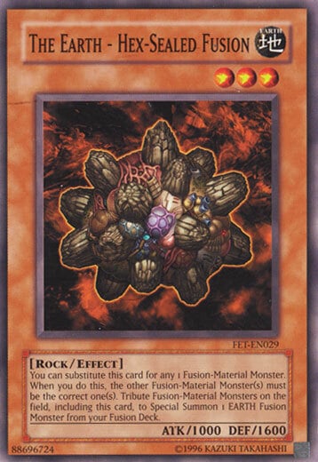 The Earth - Hex-Sealed Fusion Card Front