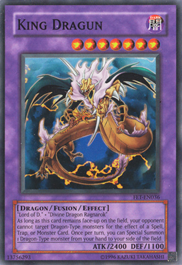 King Dragun Card Front