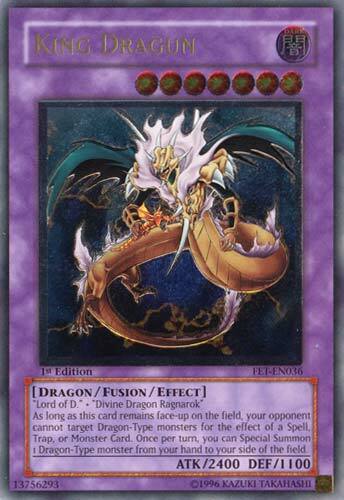 King Dragun Card Front