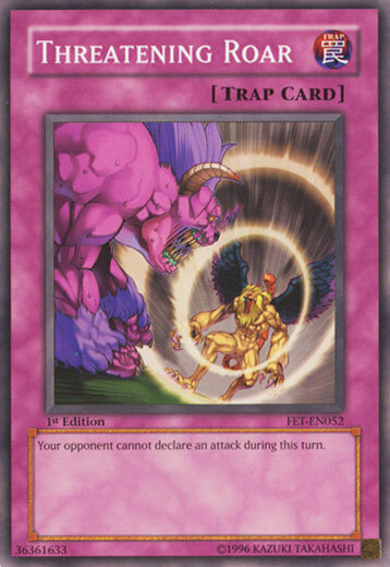 Threatening Roar Card Front