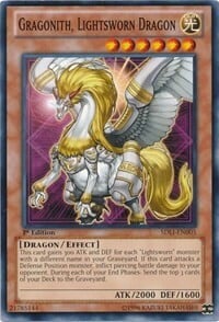 Gragonith, Lightsworn Dragon Card Front