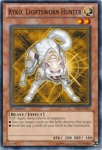 Ryko, Lightsworn Hunter Card Front