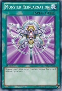 Monster Reincarnation Card Front