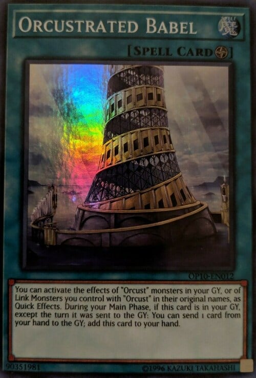 Orcustrated Babel Card Front