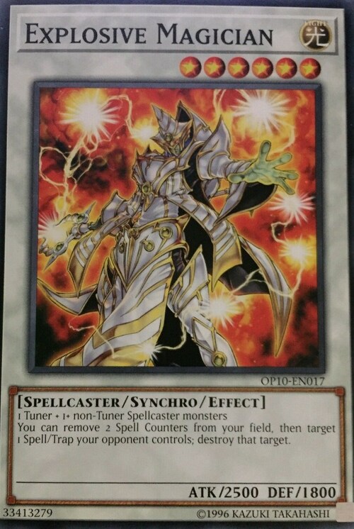 Explosive Magician Card Front