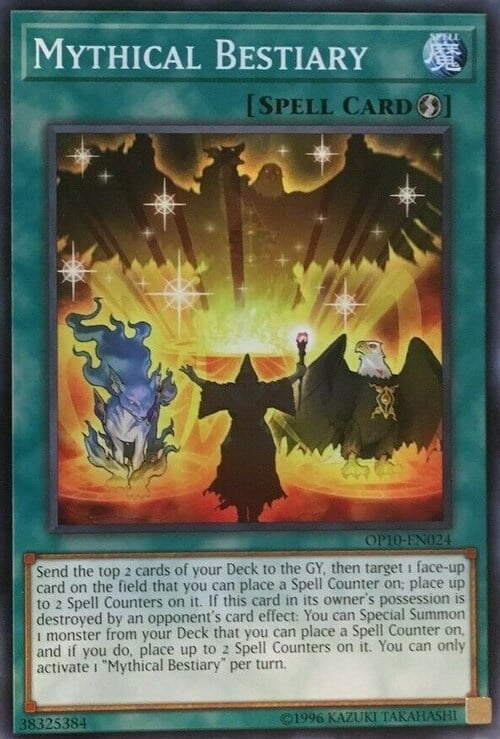 Mythical Bestiary Card Front