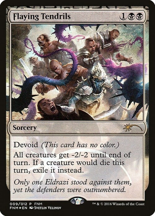 Flaying Tendrils Card Front