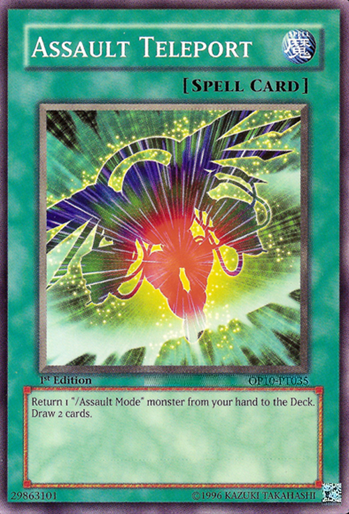 Teletrasporto d'Assalto Card Front