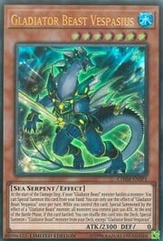Gladiator Beast Vespasius · Ultra Rare 001