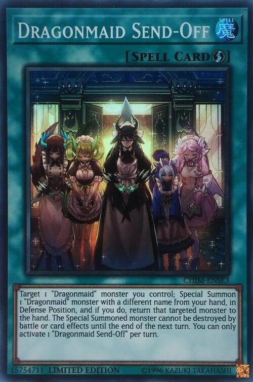 Commiato Dragonzella Card Front