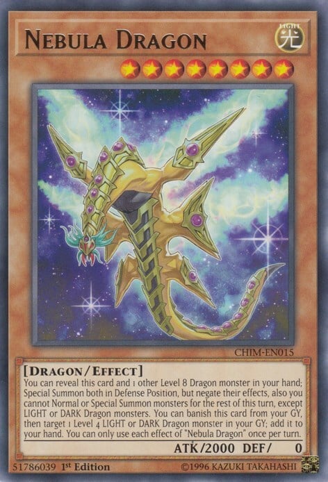 Drago Nebulosa Card Front