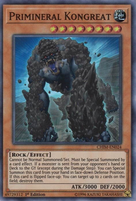 Primineral Kongreat Card Front