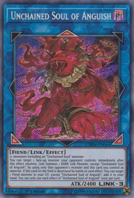 Unchained Soul of Anguish Card Front