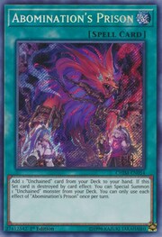 Abomination's Prison · Secret Rare 054sec